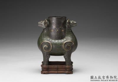 图片[2]-Inlaid joined-sheep tsun vessel, Ming to early Ch’ing dynasty-China Archive